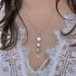 Baroque Star Pearl Necklace Celestial Dainty Choker Jewelry