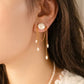 Eleanor | Handmade Baroque Pearl Tassel Earrings for Brides