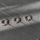 Natural Super Seven big Donut shape Circle Round Chain Bracelet