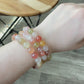 TOPEST grade natural candy Red rutilated quartz energy gemstone bead bracelet gift or her 8mm 9mm 10mm+
