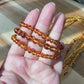 AAAA Natural  perfect round Baltic Amber Beads necklace Gradient size 5mm to 8mm+