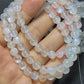Sri Lanka AAAA grade blue illuminate nature rainbow moonstone bead 6mm+ 7mm+
