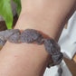 35-50g Natural Raw Cintamani Saffordite Tektite Bracelet, wishing stone, Saffordite Tektites, Arizona Tektitest bead bracelet