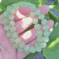 Top grade clear grape crystal Prehnite 7mm 9mm+ 10mm+ bead bracelet smooth round