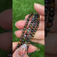 Rare High quality Natural High Grade Blue Pietersite flash lacy shinning round shape long  bracelet /necklace 4mm+,gift for him
