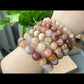 Natuarl Red Brown caramel Rutilated Quartz,Rabbit hair Crystal Round Beaded Bracelet 7mm/9mm/10mm/11mm/12mm