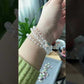 3 pieces Natural watermelon Tourmaline，Cube Amazonite,Donut Ring Purple Lithium,Kunzite Removable Charm Dangle Pendant