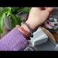“Love Surround”Natural Tourmaline,Cordierite,Iolite,Aquamarine,Strawberry quartz,Citrine,Rutilated Quartz,Kunzite Couples Bracelet,Valentine's Day Gift