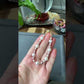 Natural Freshwater Pearl White round 8-9MM mix with Purple pink Freshwater pearls Bracelet,wedding Bracelet