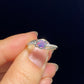 Natural Opal blue green red fire Sterling silver ring bow,feather, dragonfly，Gift for her