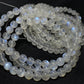 Sri Lanka AAAA grade blue illuminate nature rainbow moonstone bead 6mm+ 7mm+
