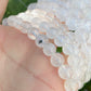 AAA grade natural blue needle quartz angle feather smoke blue needle bead bracelet