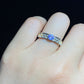 handmade Natural Tanzanite sterling silver open ring，adjustable ring 14KGF,Engagement Bridal Promise Ring Ring,