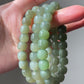 AAA  Natural BIYU Hetian Jade square bead Nephrite bead Bracelet Best Gift for her,gift for Mom