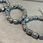 AAAAA Terahertz Tumble Stone Cubes,Recharge & Reignite Your Energy- Rejuvenate Your Mind Bracelet, gift for her, gift for him