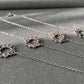 Natural Super Seven big Donut shape Circle Round Chain Bracelet
