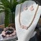 Natural AAA high quality Rose quartz cuty puffy heart shape,bow bead Bracelet,Valentine's gift, gift for her,Love and relationships