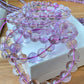 Top Grade Clear Natural Yellow Purple Ametrine Smooth round Polished bead bracelet,gift for her, gift for Mom 6mm 9mm 10mm 12mm