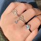 Top Gem Grade India Rainbow moonstone Sterling silver adjustable Ring,gift for her,statement ring
