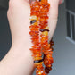 Made Friend Price Natural Genuine Baltic Amber Big Nuggets chips Mixed Color  Irregular Bead Necklace