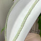 Top grade clear grape crystal Prehnite 7mm 9mm+ 10mm+ bead bracelet smooth round