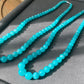 Natural Amazonite stone, Energy Protection Strength Yoga Crystal Round Mixed size Bead Necklace