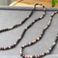 Natural Pink Sugilite Gemstone High Grade Round shape bead bracelet Necklace 6mm+