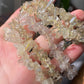 Natural High grade Libyan Gold Tektite/Libyan Desert Glass irregular shape bead bracelet  high energy