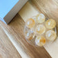 Natural pyramid Citrine grown with rainbow crystal Rock Crystal Ball, Crystal point, Clear crystal Mineral Specimen,Divination Ball