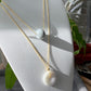 Natural A Donut Hetian Jade,serpentine JadeAdjustable Necklace,Peace Buckle,handmade necklace