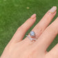 Certificated 2.0 ct. Champagne Moissanite Sterling silver everyday ring wedding ring with box,gift for her,anniversary gift