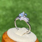 Certificated 0.5ct. Moissanite Swan Heart Disney Princess sterling silver Ring,wedding ring, Groomsman gifts,Bridesmaid Gifts