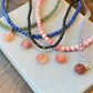 natural raw yanyuan agate Hand Carved cat paw,kitten paw bracelet charm necklack charm