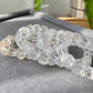 AAA Grade Natural Loaf Sugar cube shape White Crystal Rock crystal White Qaurtz Bead Bracelet