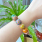 Museum of Art China  lacquer Coated on black and ebony and mother of pearl Bead Bracelet
