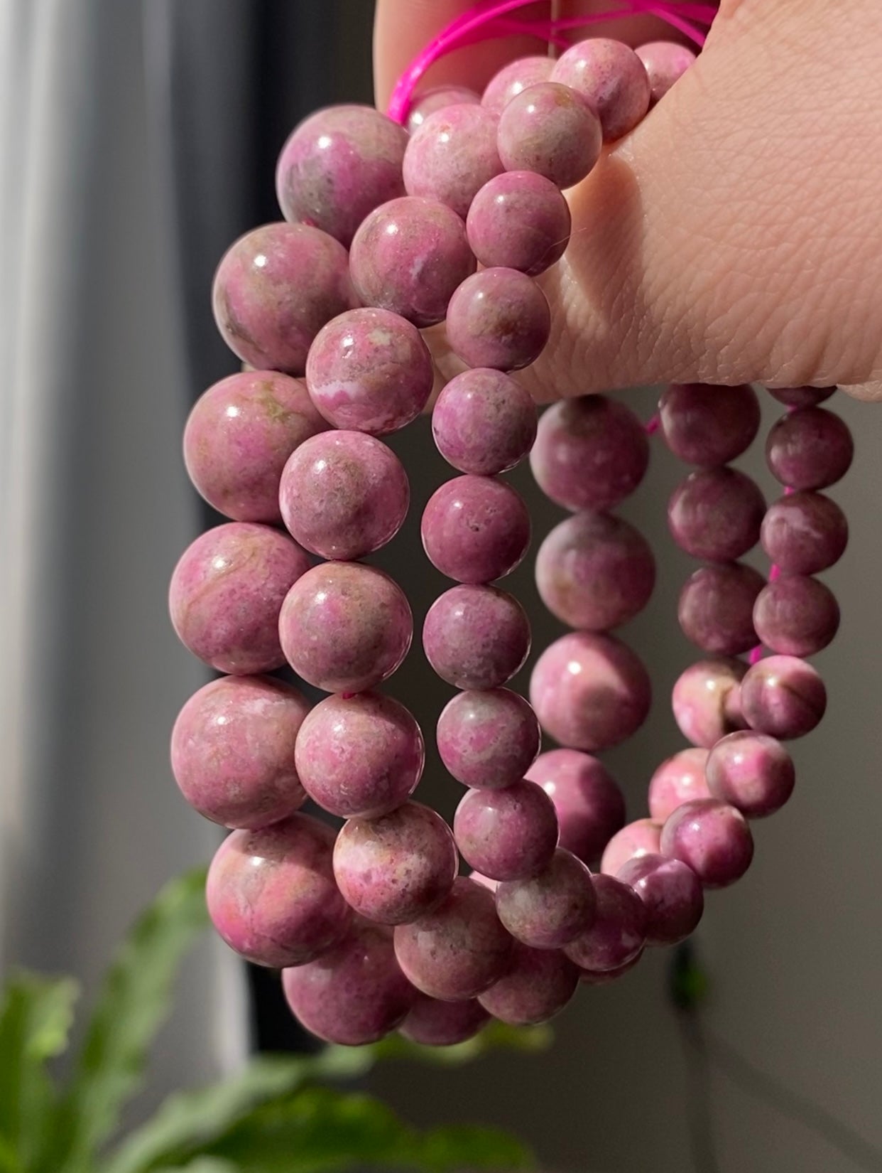 High Grade Natural Pink Sugilite Rare Top High quality beautiful pinky Round bracelet 8mm,9mm,10mm,11mm,12mm,13mm