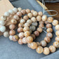 Natuarl Red Brown caramel Rutilated Quartz,Rabbit hair Crystal Round Beaded Bracelet 7mm/9mm/10mm/11mm/12mm