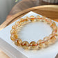 Hight Grade ALL MOST CLEAR Natural Citrine Round gemstone bead Bracelet Necklace 7mm 10mm