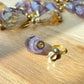 Genuine gemstone Natural Ametrine  Amethyst perfume small bottle necklace pendant Healing Crystal  Handmade Jewelry, Anxiety Relief