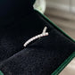 Certificated 0.5ct. Moissanite sterling silver Eternity band Ring,wedding ring, Groomsman gifts,Bridesmaid Gifts
