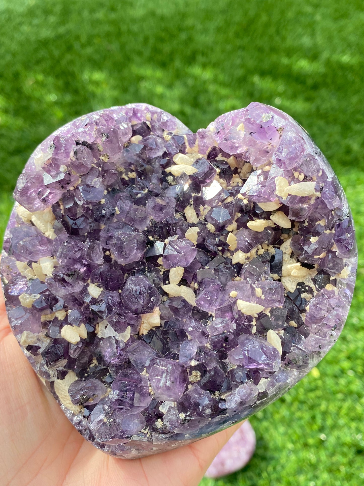 Big Size Natural RARE Amethyst Raw Rock Heart Crystal Quartz Meditation Healing,Druzy Agate Heart Shape Stone,Valentine's Day Gift