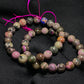 Rare Genuine Pink Sugilite Beads bracelet, beaded bracelet,jewelry gifts,women bracelet