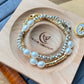 Cool Girl Natural freshwater pearls multiple wear handmade Bracelet,Dainty Bracelet，Bridesmaid Bracelet Gift，gift for her,gift for him