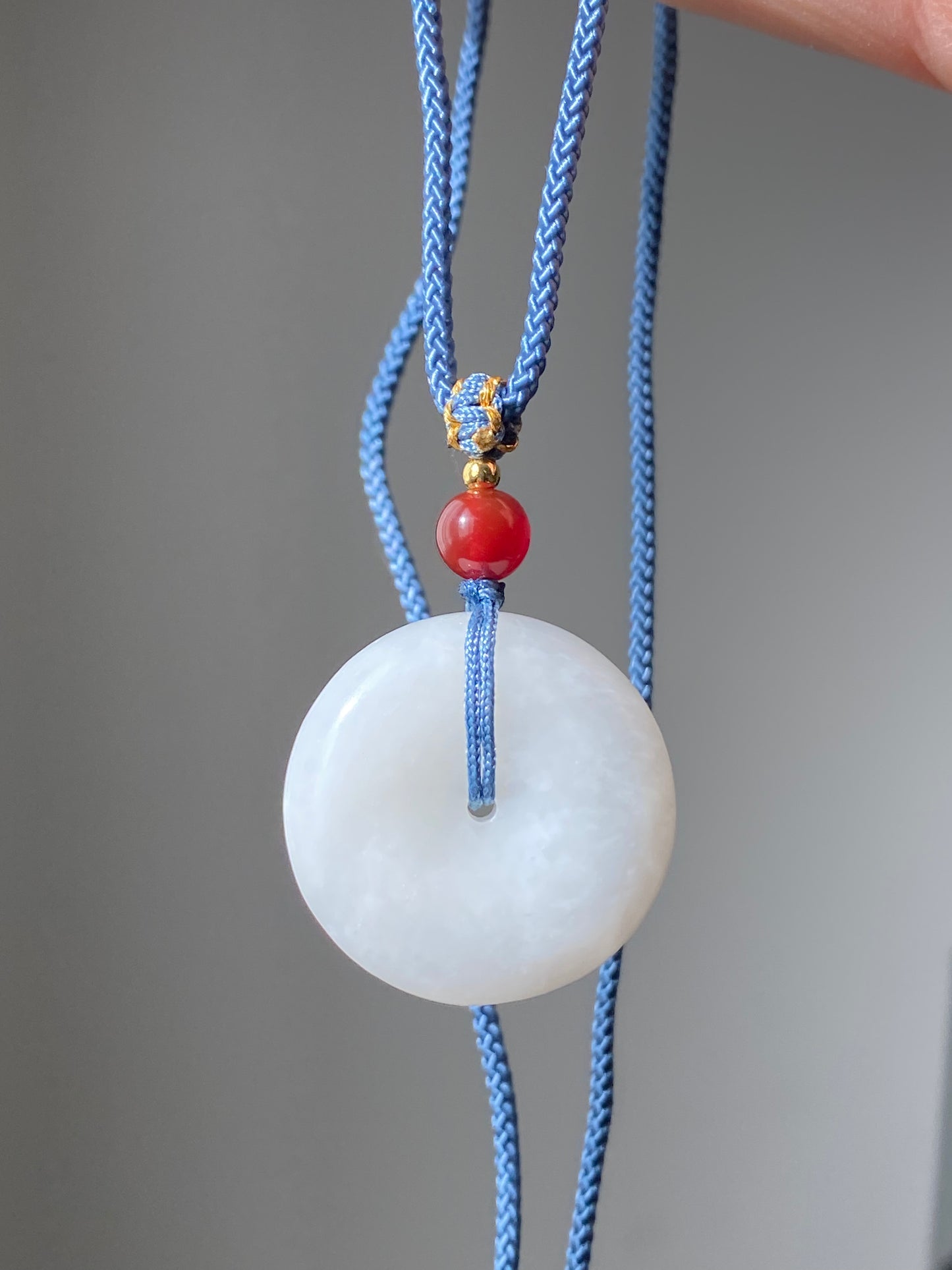 Make Friend Price Natural Hetian White Jade White Nephrite Friendship Nacklace Best Gift for her,gift for Mom,gift for kids