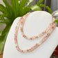 AAAA Grade Natural Rutilated Quartz White Pink Red rabbit Rutilated crystal bead bracelet 5mm+ Negative Energy Clearing and Protection