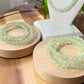 Top grade clear grape crystal Prehnite 7mm 9mm+ 10mm+ bead bracelet smooth round