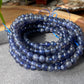 Natural Genuine Cordierite Iolite Round Bead Bracelet for Men Women Meditation Weight lose Gemstone