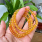 AAAAA Natural yellow gold sweet bee  Amber  Beads Gradient  bead bracelet