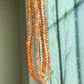 High Quality Sunstone  healing crystal，with rainbow inside bead bracelet necklace 5mm,7mm,8mm,10mm