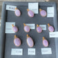 Top Grade Natural Raw Cat eyes illuminate Fire Lilac Purple Kunzite,Lithium,Spodumene,Oval 14K Wire Pendant Necklace